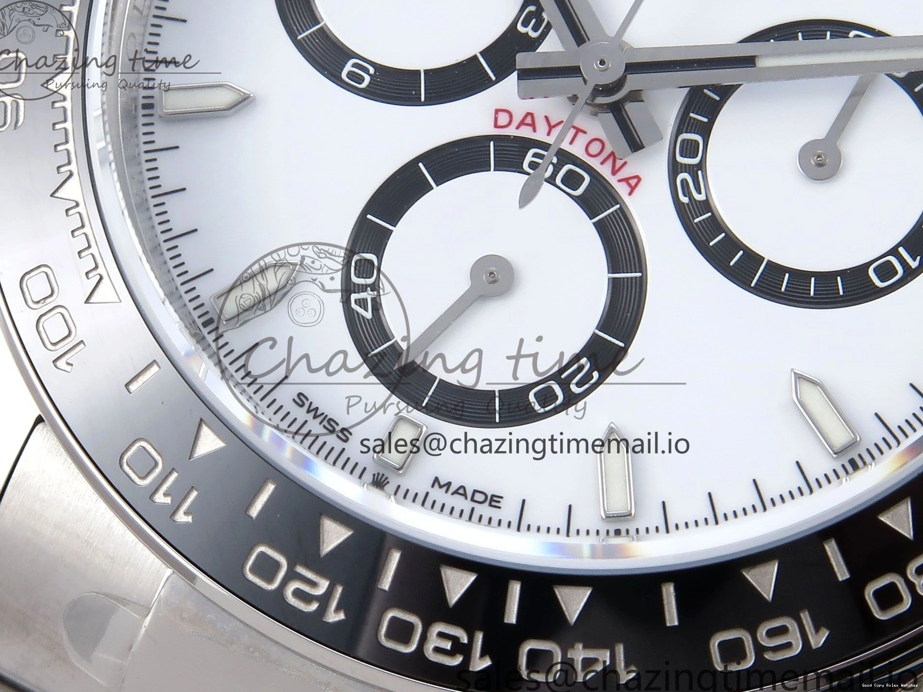 AAA Replica Watches SS White 126500 on SH Best 904L Edition 862 Daytona 1:1 Bracelet QF+ Steel Dial Reliable 1224